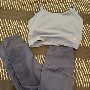Women's Blue Activewear Set